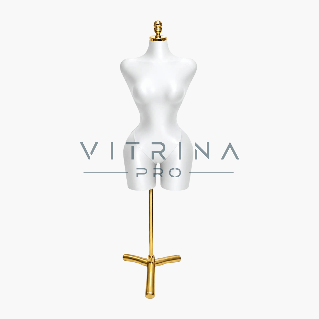 Buste de couture femme blanc perlé à silhouette sculptée